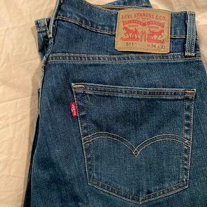 Levi’s 511 slim jeans 34x32